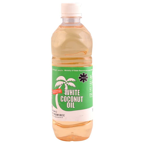 Bcc White Coconut Oil Bottle 500ml vipex