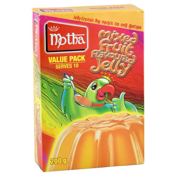 Motha Mixed Fruit Flavoured Jelly 200g vipex