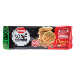 Munchee Kome Rice Crackers Cheese Chillie 90G vipex