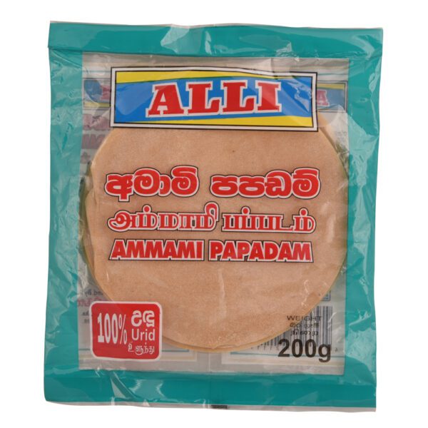 Alli Papadam Amami 200g vipex