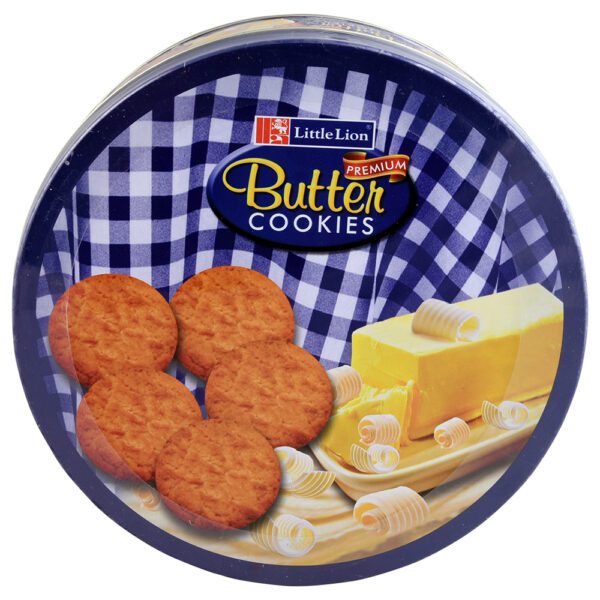 Little Lion Butter Cookies Tin 330g vipex